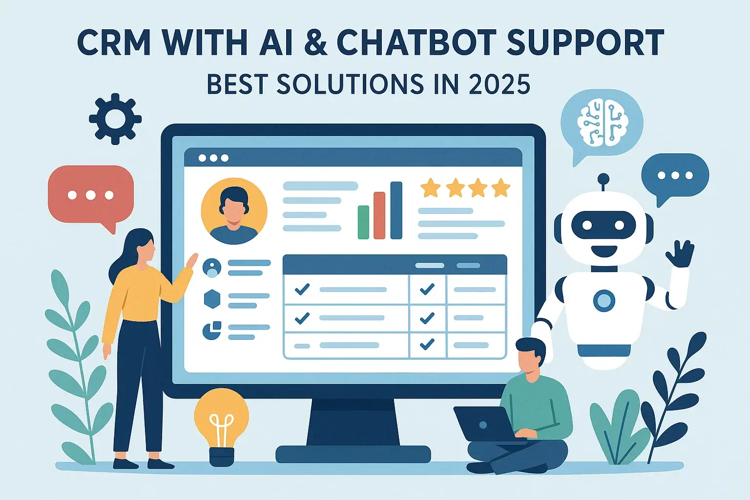 CRM with AI & Chatbot Support: Best Solutions in 2025 Thumbnail